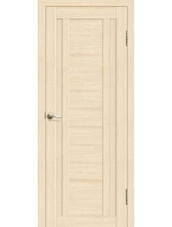 Дверь межкомнатная Экошпон Сибирь профиль Модель 204 Ясень латте