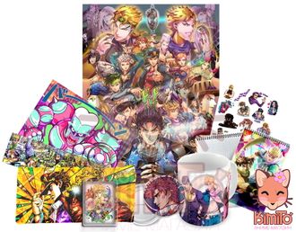 Джо Джо JoJo&#039;s Bizarre Adventure Anime Box в ассортименте