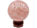 розовый кварц, горный хрусталь, аметист, камень, шар, минерал, драгоценный, красивый, круглый, stone