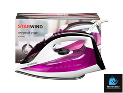 Утюг Starwind SIR2433 фиолетовый/белый