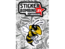 стикер - Crazy Bee