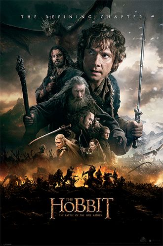 Постер Maxi Pyramid: The Hobbit BOTFA (One Sheet)