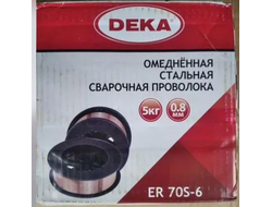 Сварочная проволока для полуавтомата DEKA ER 70S-6 0.8 мм