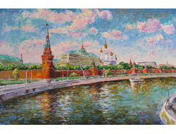 Картина Москва Златоглавая Круглова Светлана