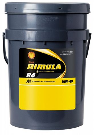 Масло моторное  Shell Rimula R6 M 10W40 синтетическое 20 л.