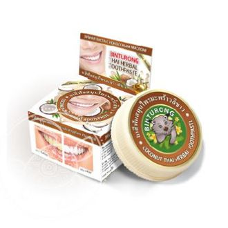 Binturong Зубная паста с Кокосовым маслом, 33 гр. Coconut Thai Herbal Toothpaste. 437049