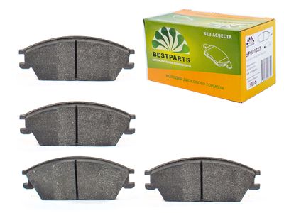 Колодки тормозные Hyundai Accent ТАГАЗ Getz Elantra 1.5, Pony 1.5 88-99г передние BESTPARTS  BP001322