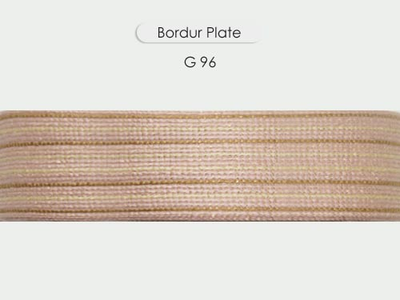 Арт. Plate, серия Majestic. Бордюр декоративный для штор с люрексом