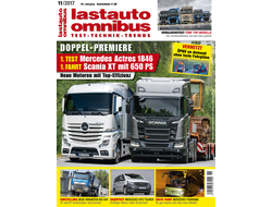 Lastauto Omnibus Magazine November 2017 Иностранные журналы об автомобилях, Intpressshop