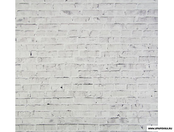Фотофон «Белые кирпичи» 70 x 100 см  Бумага