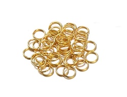 Кольцо для карабина 5 мм золото