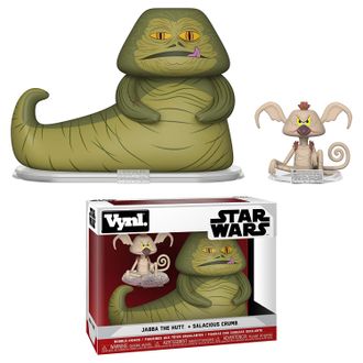 Фигурка Funko VYNL: Star Wars: Jabba &amp; Salacious Crumb