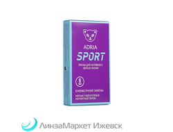 Месячные контактные линзы Adria Sport (6 линз) в ЛинзаМаркет Ижевск