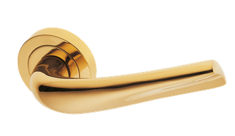 Дверные ручки Morelli Luxury "RAFT" OTL Цвет - Золото Дверные ручки Morelli Luxury "RAFT" OTL Цвет - Золото