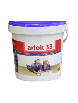 Клей для ПВХ Arlok 33 упаковка 1,3 кг. (Расход на 3-4 м.кв.)