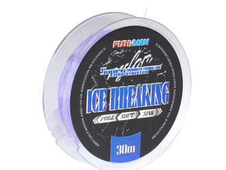 Леска FishMan Ice Breaking фиолетовая 30м (0,25мм)