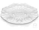 Блюдо White Lotus, жемчужное