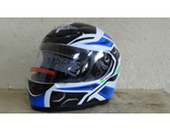 Шлем интеграл FALCON XZF07 BLUE,WHITE размер XL