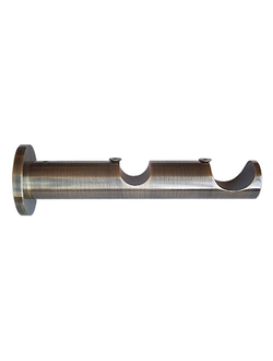 Держатель для карнизных штанг большого диаметра 25-35 мм, двухуровневый