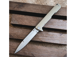 Складной нож Single EVO (сталь AUS10, Тан G10)