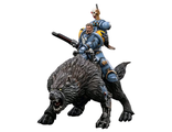 Фигурка Warhammer 40K Space Wolves Thunderwolf Cavalry Frode 1:18