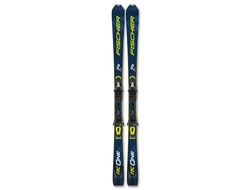 Горные лыжи FISCHER RC ONE 74 AR  с креплениями RS 10 PR