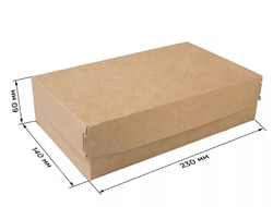 Коробка подарочная ECO CAKE 1900, 23*14*6 см