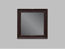 Зеркало Бьерт 1-65 из массива сосны 80 х 80 см