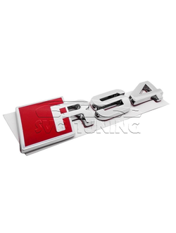 Эмблема RS4 на багажник Audi