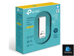 Сетевой адаптер TP-LINK TL-WN727N N150 Wi-Fi USB-адаптер, 1T1R, до 150 Мбит/с на 2,4 ГГц, 802.11b/g/n