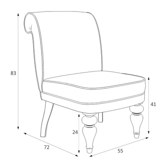 Кресло «Лира» арт. M16