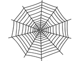 большая паутина, белая, чёрная, искусственная паутина, паук, spider, оформление, хеллоуин, halloween
