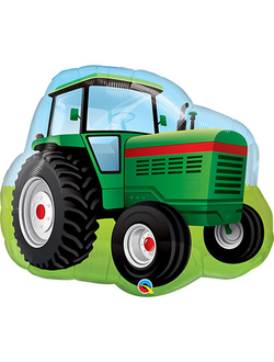Трактор зеленый 34"/ 86СМ