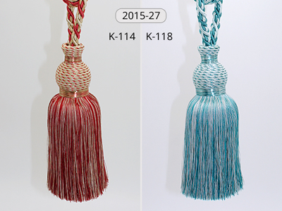 Арт. 2015-27 NEW. Небольшая кисть для портьер мелким оптом, 66 см