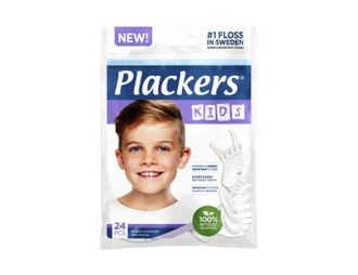 Флоссер Plackers Kids с запатентованной нитью Tuffloss, Plackers, 24 шт.
