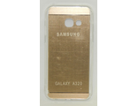 Защитная крышка Samsung Galaxy A3 (2017) (A320), золотистая