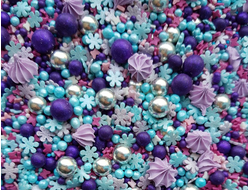 Посыпка кондитерская 40 г, МИКС №52, Фиолетовая Сказка