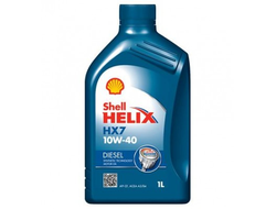 Масло моторное Shell Helix Diesel HX7 10W40  полусинтетическое 1 л.