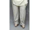Летние брюки из льна Арт. 3256 (2 цвета) Размеры 54-84