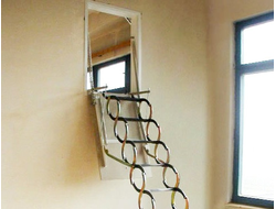 Раздвижная чердачная лестница Ножничная «Verticale»
