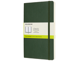 Блокнот "Classic Soft" (нелинованный), Large, зеленый