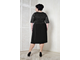 Женская одежда - Вечернее, нарядное платье арт. 099201 (Цвет черный) Размеры 50-68
