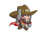 Наклейка McCree