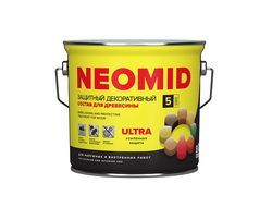 ЗАЩИТНЫЙ ДЕКОРАТИВНЫЙ СОСТАВ ДЛЯ ДРЕВЕСИНЫ NEOMID BIO COLOR ULTRA