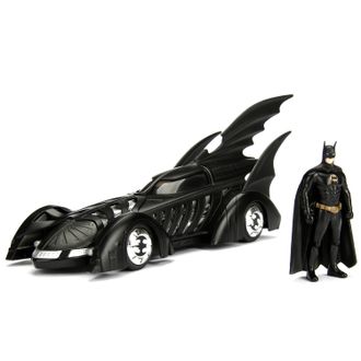 Набор Машинка с Фигуркой Бэтмен 2.75&quot;+1:24 1995 Batman Forever Batmobile with Batman