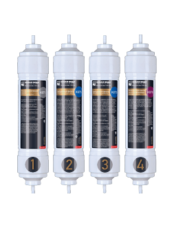 Новая Вода К686 Комплект быстросъемных картриджей (K871, K875, K870, K878) для фильтра Expert M400