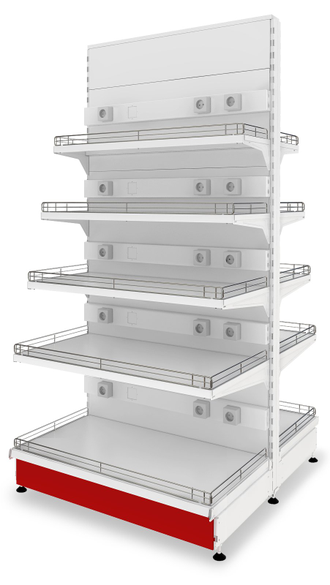 Стеллаж островной для электробытовых приборов Эконом в Кирове, Сыктывкаре, Ухте цены производетеля