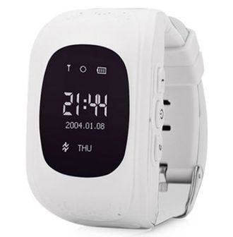 Детские часы Smart Baby Watch с GPS Q50 - белые