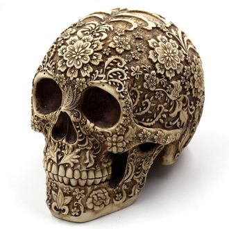 череп, резьба, по черепу, skull, зубы, челюсть, труп, мертвец, узоры, кость, человеческий, скелет