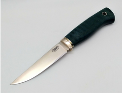 Нож Удобный Эксперт сталь N690 микарта изумруд